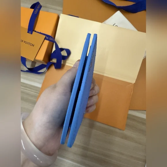 Louis Vuitton Pocket Organizer Blue